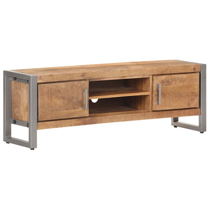 323486 vidaXL TV Cabinet 120x30x40 cm Rough Mango Wood
