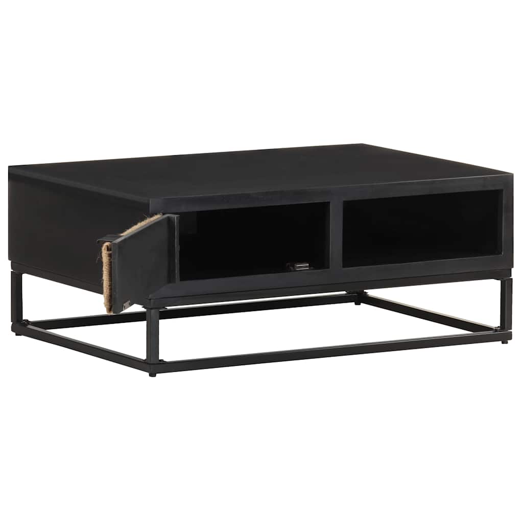 323497 vidaXL Coffee Table 90x60x35 cm Solid Mango Wood