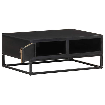 323497 vidaXL Coffee Table 90x60x35 cm Solid Mango Wood
