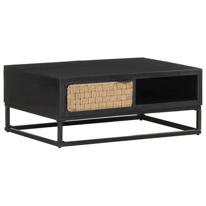323497 vidaXL Coffee Table 90x60x35 cm Solid Mango Wood