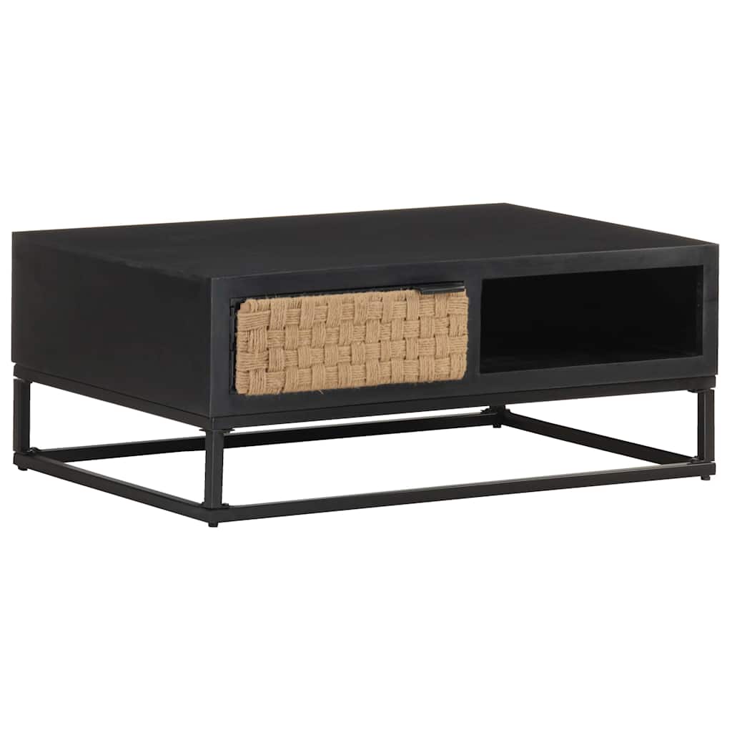 323497 vidaXL Coffee Table 90x60x35 cm Solid Mango Wood