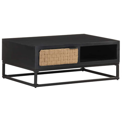323497 vidaXL Coffee Table 90x60x35 cm Solid Mango Wood