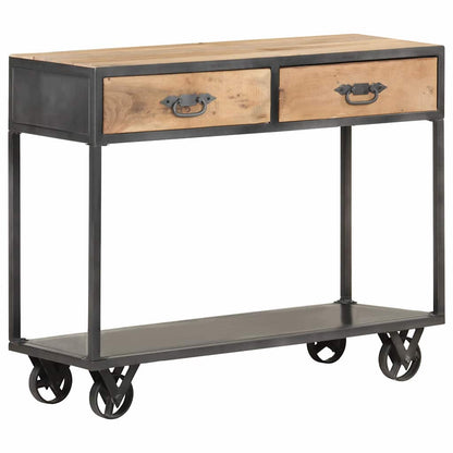 323516 vidaXL Console Table 90x35x74 cm Solid Reclaimed Wood