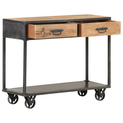 323516 vidaXL Console Table 90x35x74 cm Solid Reclaimed Wood