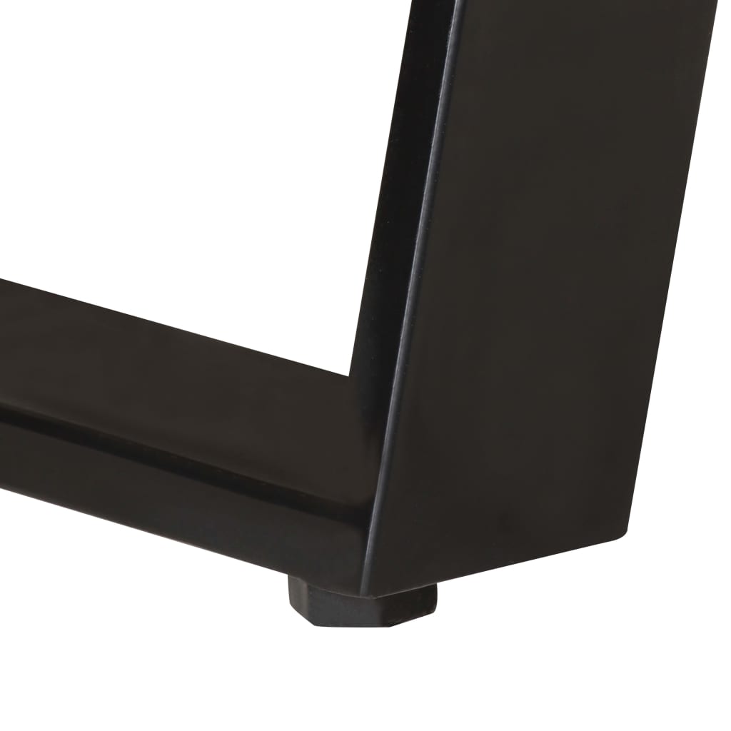 Desk 107x45x79 cm Solid Acacia Wood with Live Edges