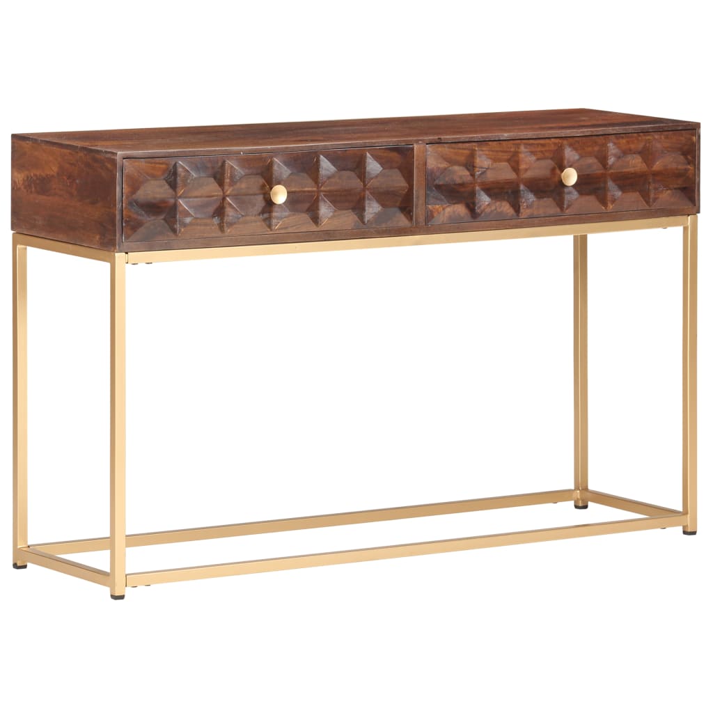Console Table 122x36x75 cm Solid Mango Wood