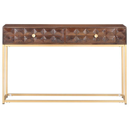 Console Table 122x36x75 cm Solid Mango Wood