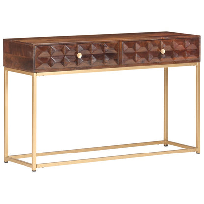 Console Table 122x36x75 cm Solid Mango Wood