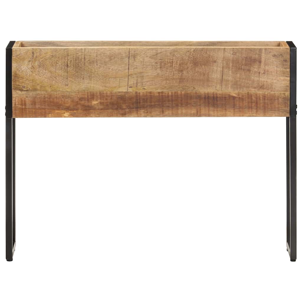 321938 vidaXL Planter 90x20x68 cm Rough Mango Wood