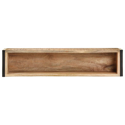 321938 vidaXL Planter 90x20x68 cm Rough Mango Wood