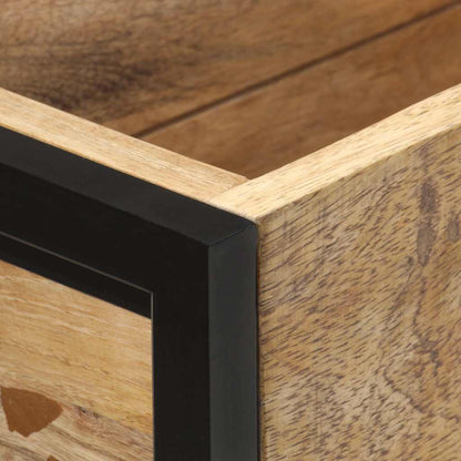 321938 vidaXL Planter 90x20x68 cm Rough Mango Wood