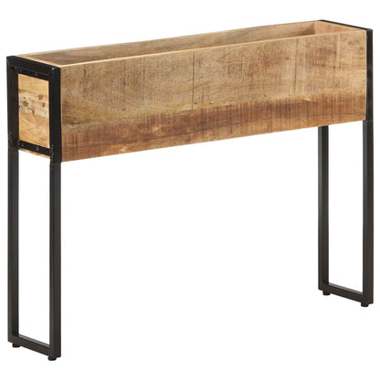 321938 vidaXL Planter 90x20x68 cm Rough Mango Wood