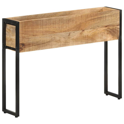 321938 vidaXL Planter 90x20x68 cm Rough Mango Wood