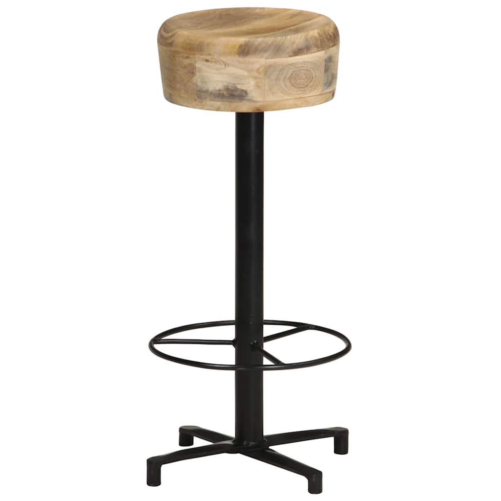 Bar Stools 2 pcs 76 cm Solid Mango Wood