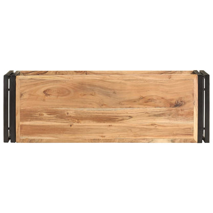 321978 vidaXL TV Cabinet 90x30x40 cm Solid Acacia Wood