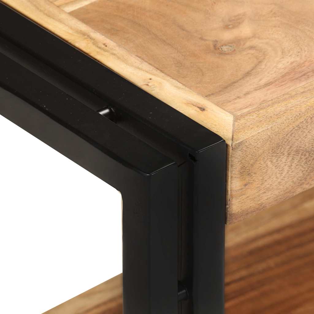 321978 vidaXL TV Cabinet 90x30x40 cm Solid Acacia Wood