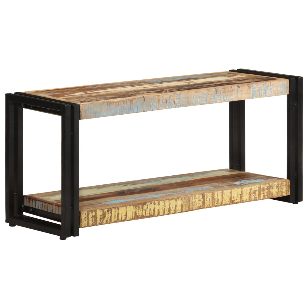 TV Cabinet | Mixed Colour | Reclaimed Wood | Large | TV Cabinet