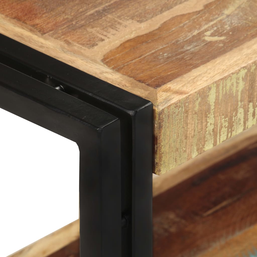 TV Cabinet | Mixed Colour | Reclaimed Wood | Large | TV Cabinet