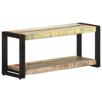 321979 vidaXL TV Cabinet 90x30x40 cm Solid Reclaimed Wood