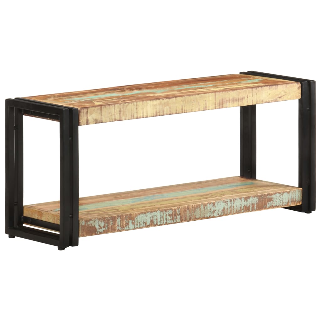 TV Cabinet | Mixed Colour | Reclaimed Wood | Large | TV Cabinet