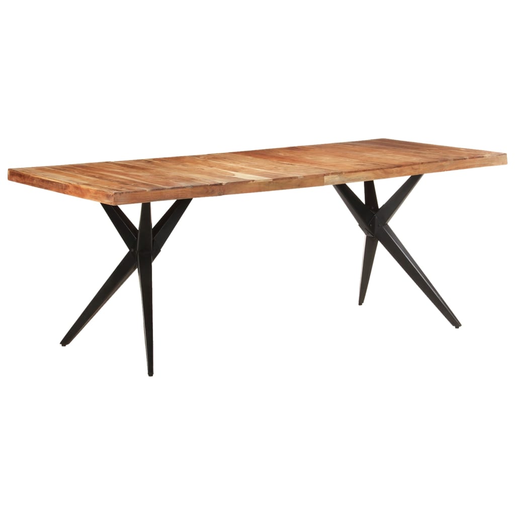 Dining Table | Acacia Wood | Solid Acacia Wood | Large | Durable