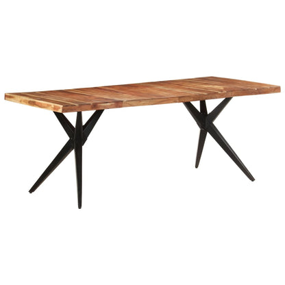 Dining Table | Acacia Wood | Solid Acacia Wood | Large | Durable