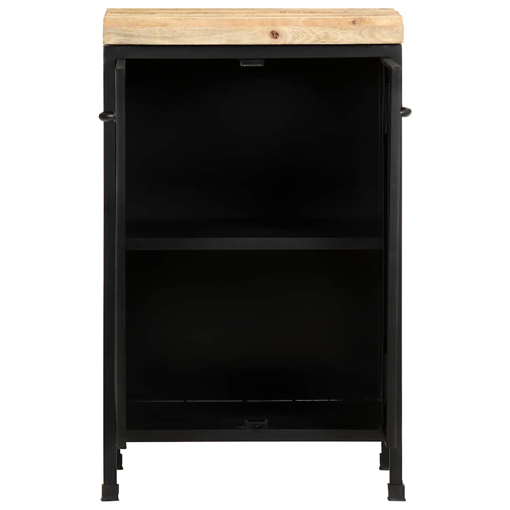 323575 vidaXL Sideboard 47x35x76 cm Rough Mango Wood