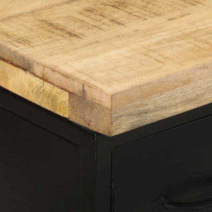 323575 vidaXL Sideboard 47x35x76 cm Rough Mango Wood