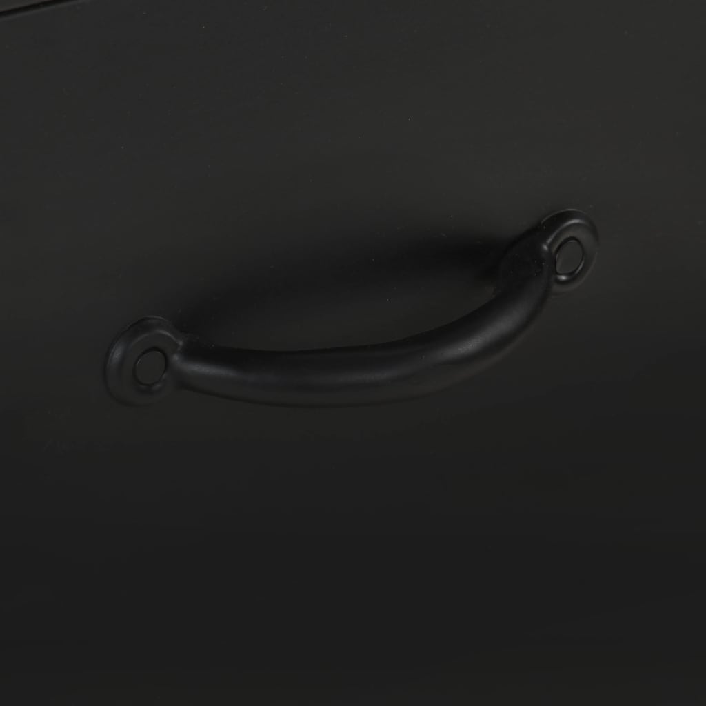 Sideboard | Rough mango wood with a natural finish and black iron