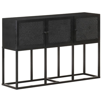 323579 vidaXL Sideboard 115x30x76 cm Solid Mango Wood