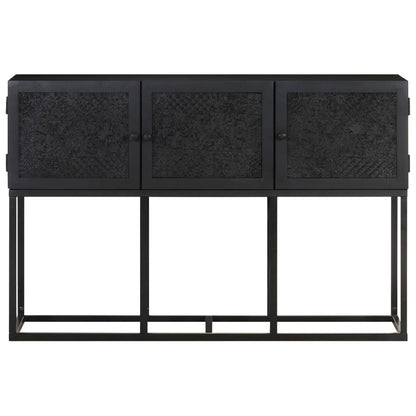 Sideboard | Black | Solid Mango Wood | Sideboard | Rectangular