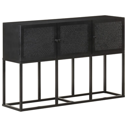 Sideboard | Black | Solid Mango Wood | Sideboard | Rectangular