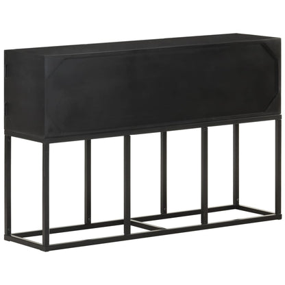 Sideboard | Black | Solid Mango Wood | Sideboard | Rectangular