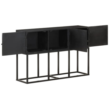 Sideboard | Black | Solid Mango Wood | Sideboard | Rectangular
