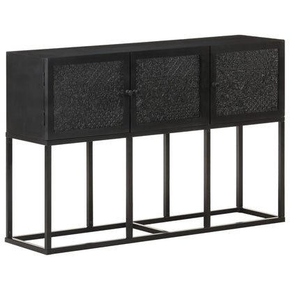 Sideboard | Black | Solid Mango Wood | Sideboard | Rectangular
