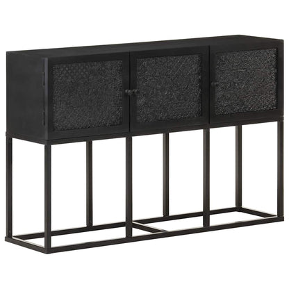 323579 vidaXL Sideboard 115x30x76 cm Solid Mango Wood