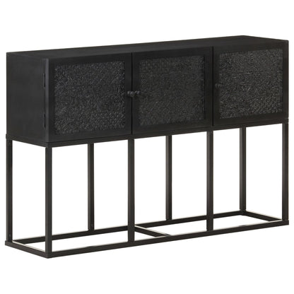 Sideboard | Black | Solid Mango Wood | Sideboard | Rectangular