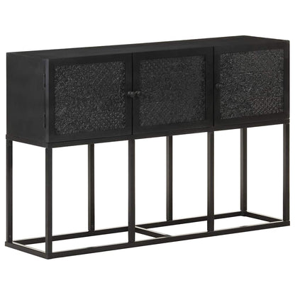 323579 vidaXL Sideboard 115x30x76 cm Solid Mango Wood