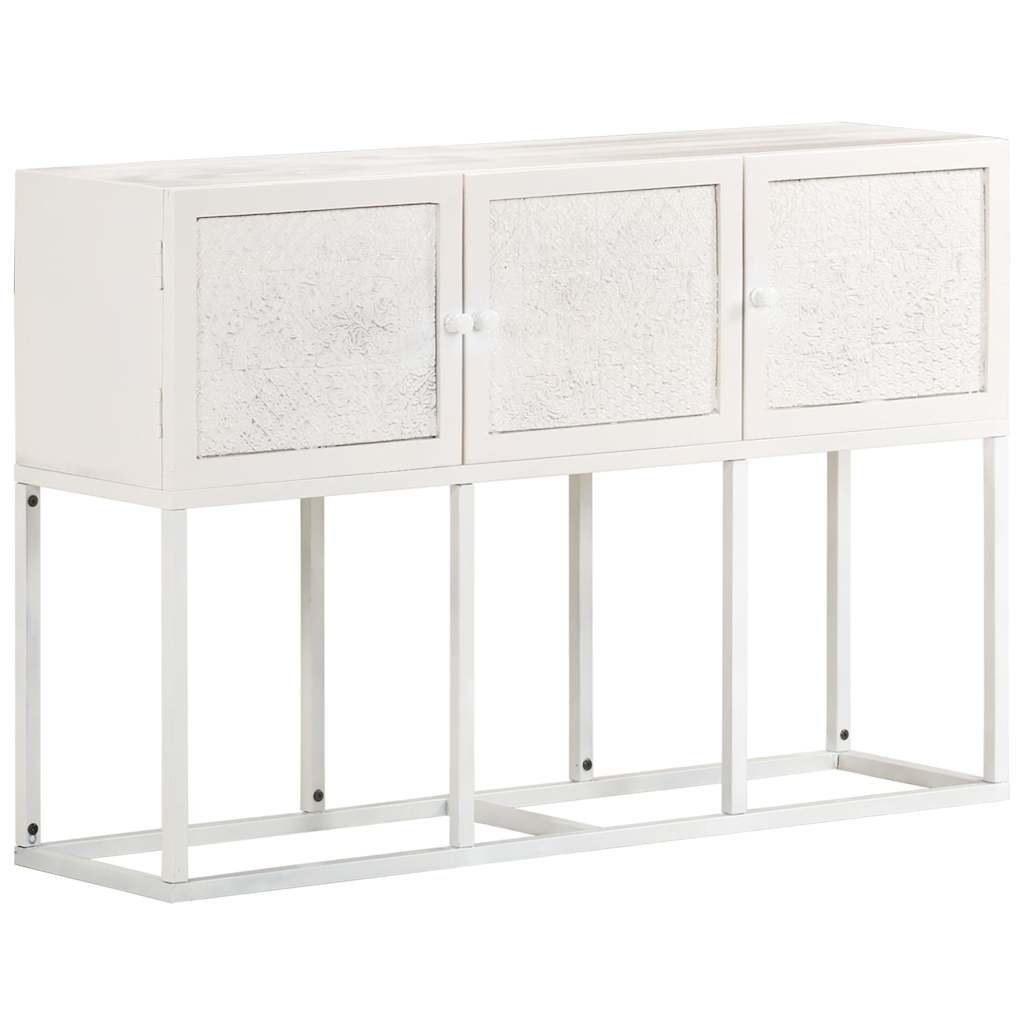 323582 vidaXL Sideboard 115x30x76 cm Solid Mango Wood