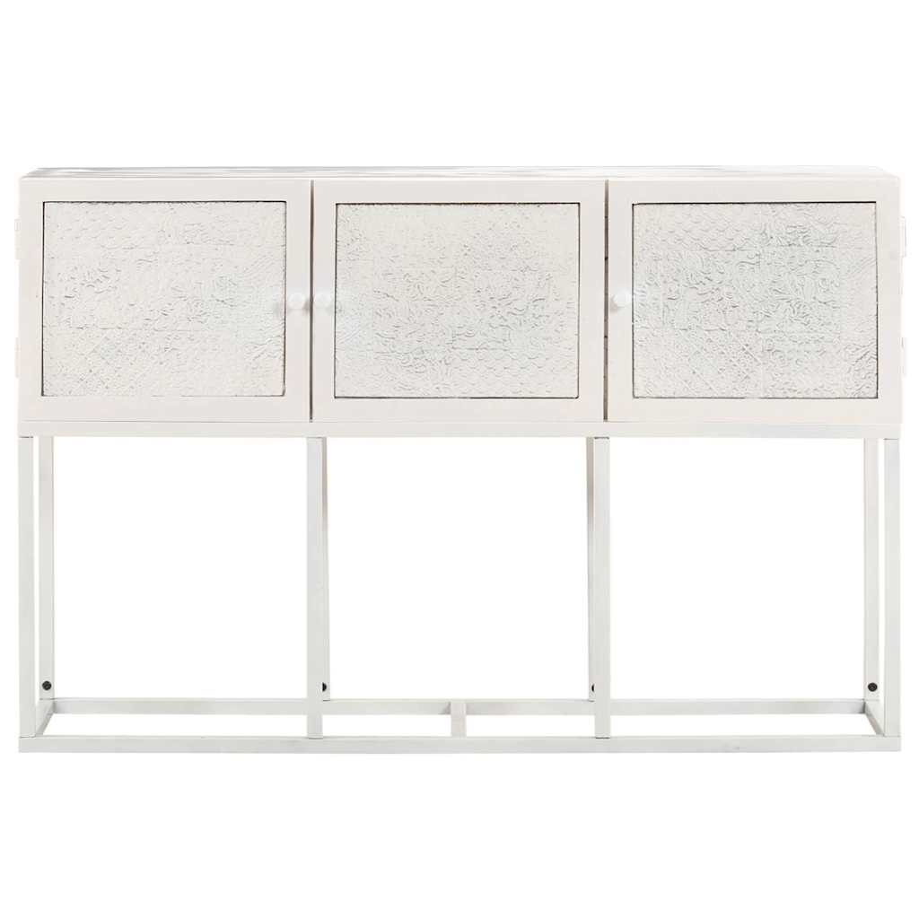 323582 vidaXL Sideboard 115x30x76 cm Solid Mango Wood