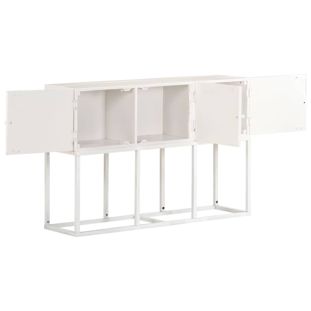 323582 vidaXL Sideboard 115x30x76 cm Solid Mango Wood