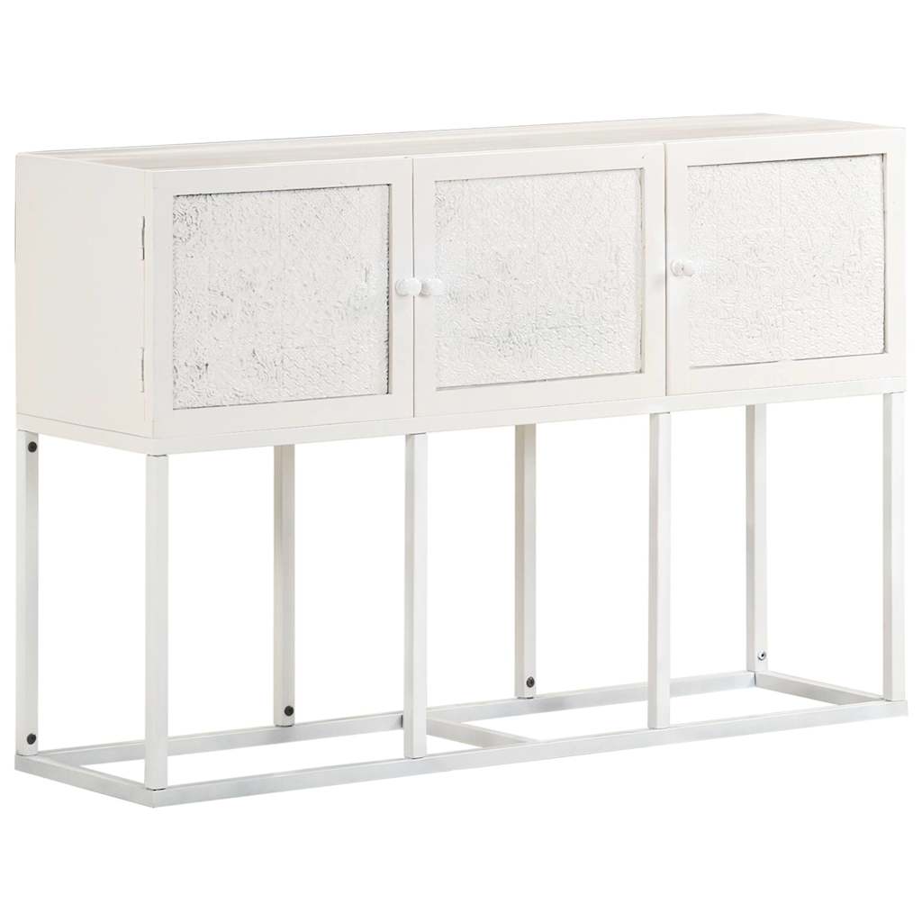 323582 vidaXL Sideboard 115x30x76 cm Solid Mango Wood