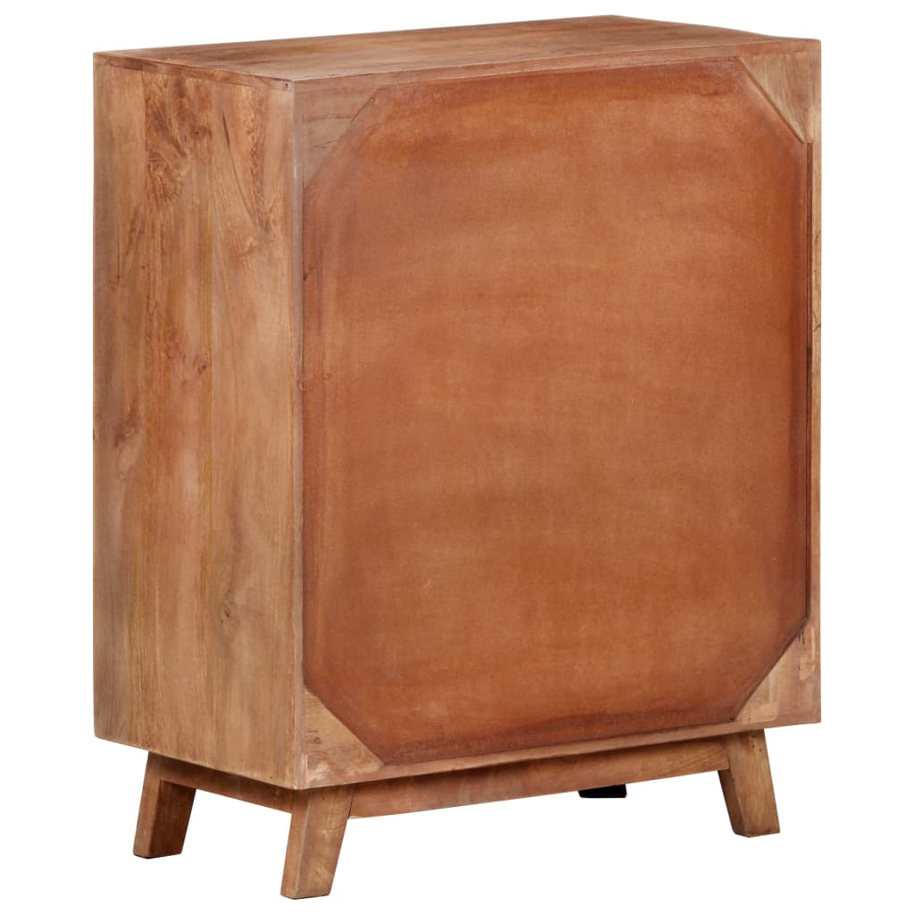 323595 vidaXL Sideboard 61x35x76 cm Solid Mango Wood