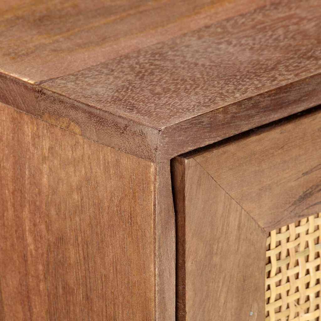 323595 vidaXL Sideboard 61x35x76 cm Solid Mango Wood