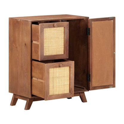 323596 vidaXL Sideboard 60x35x75 cm Solid Mango Wood