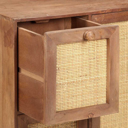 323596 vidaXL Sideboard 60x35x75 cm Solid Mango Wood