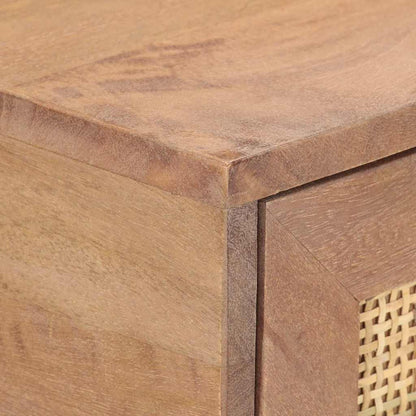 323598 vidaXL Console Table 100x35x76 cm Solid Mango Wood