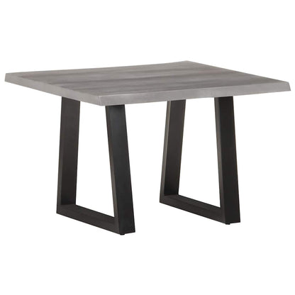 321045 vidaXL Coffee Table with Live Edges 60x60x40 cm Solid Acacia Wood
