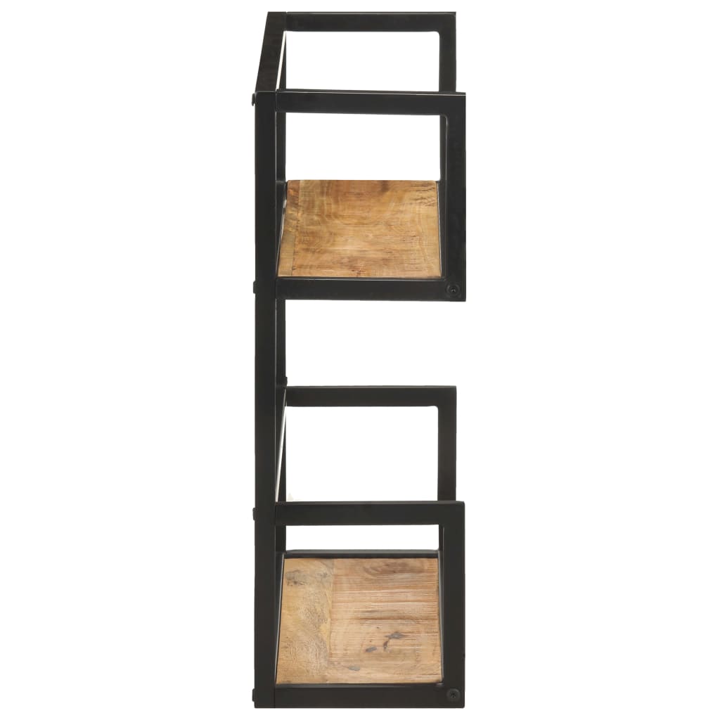 Wall Shelf 60x20x60 cm Rough Mango Wood