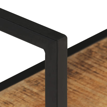 Wall Shelf 60x20x60 cm Rough Mango Wood